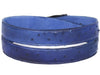 PAUL PARKMAN Men's Blue Genuine Ostrich Belt (ID#B04-BLU)