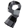 Plaid men scarf knitted scarf