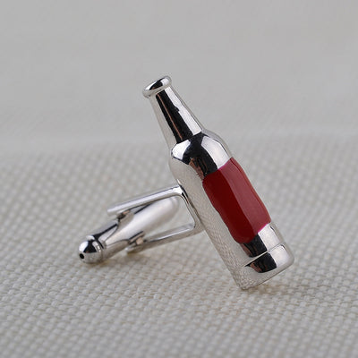 French Cufflinks For Wine Cups And Bottles