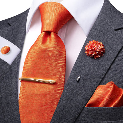Luxury Silk Necktie With Hanky, Tie Pin, Cufflinks Set...Pefrect For Wedding's