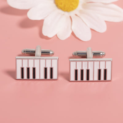 Cuff Cufflink High Quality Men's Piano Button Cufflinks