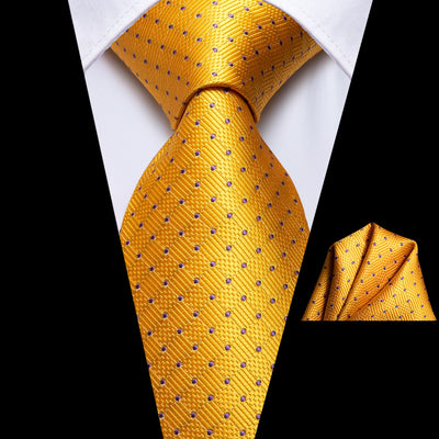 Men's Designer made Silk Tie for Men  (160cm Long) With Cufflinks and Handkerchief