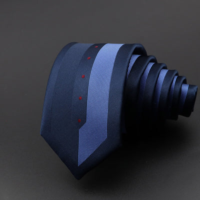 Men‘s 'ArtDeco' styled  6cm Skinny Ties Luxurious Silk Necktie