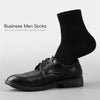 10pairs/ Men's Socks Polyester Cotton Middle Tube Socks Summer Thin Solid Color Breathable Business Men's Socks