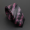 Musical Man TIes...Various Music Themes/Elegant Designs On Silk Ties Narrow Neckties
