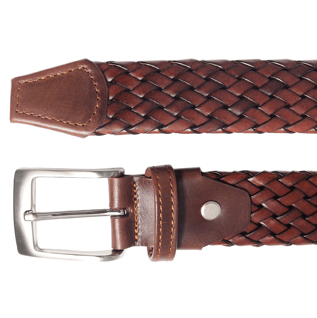 Paul Parkman Men's Genuine Ostrich Belt